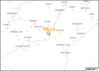 map of Kollu