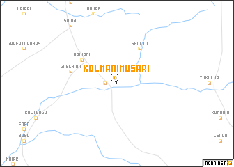 map of Kolmani Musari