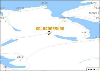 map of Kolmannsskog