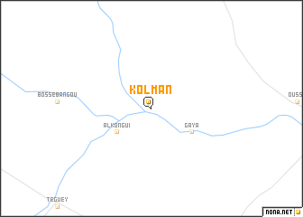 map of Kolman