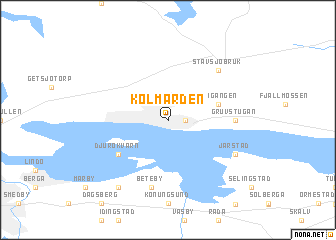 map of Kolmården