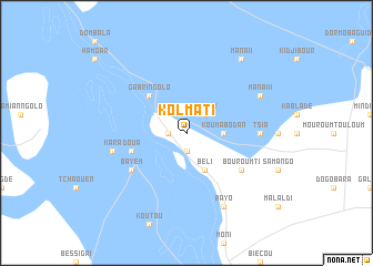 map of Kolmati