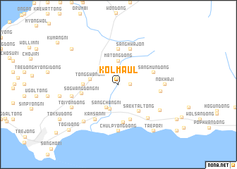 map of Kŏl-maŭl