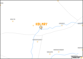 map of Kolmay