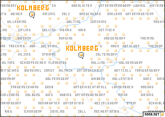 map of Kolmberg