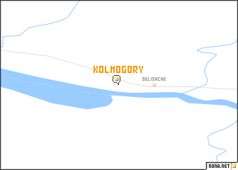 map of Kolmogory
