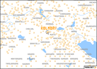 map of Kolmo-ri