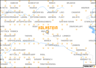 map of Kolmstein