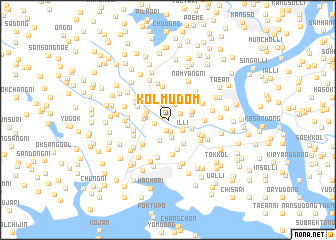 map of Kolmudŏm