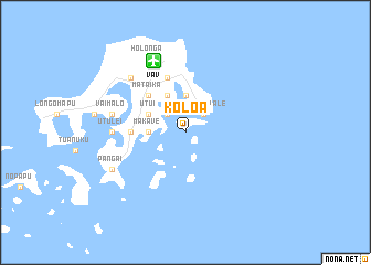 map of Koloa