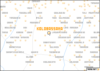 map of Kolobassama