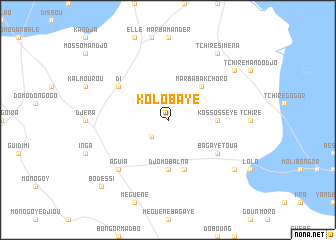 map of Kolobaye