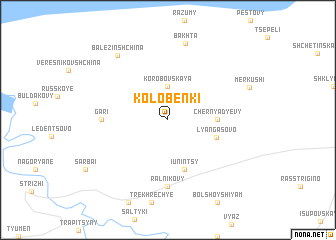 map of Kolobenki