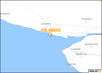 map of Kolobovo