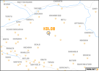 map of Kolob