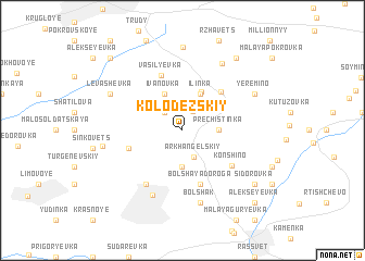 map of Kolodezskiy