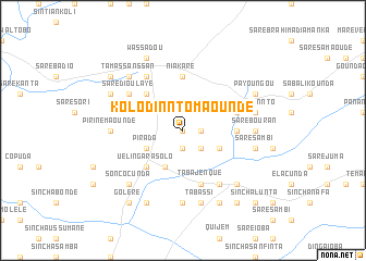 map of Kolodinnto Maoundé
