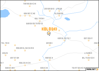 map of Kolodki