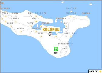 map of Kolofuu
