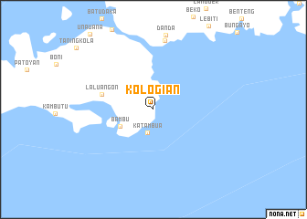 map of Kologian