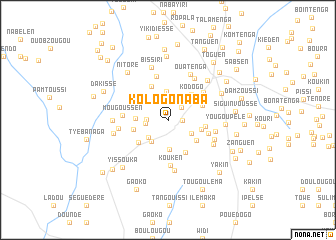 map of Kologonaba