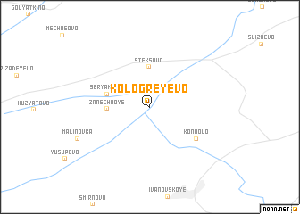 map of Kologreyevo