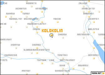 map of Kolokolin