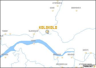 map of Kolokolo