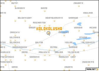 map of Kolokolusha