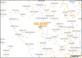 map of Kolokom