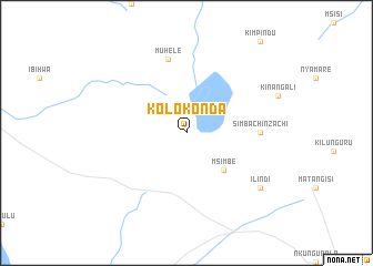 map of Kolokonda