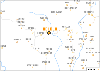 map of Kololo