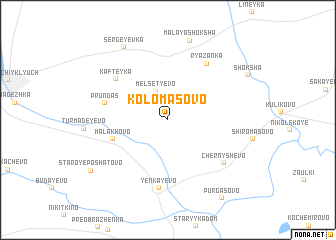 map of Kolomasovo