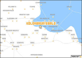 map of Kolombagaye Balo