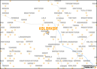 map of Kolomkom