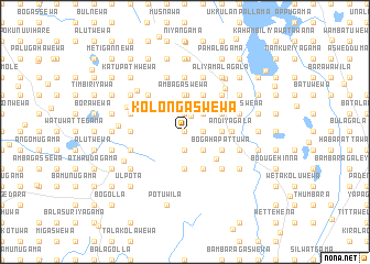 map of Kolongaswewa