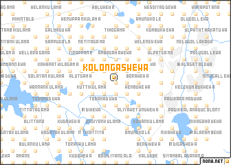 map of Kolongaswewa