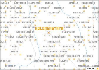 map of Kolongasyaya