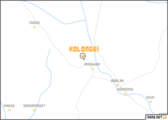 map of Kolongei