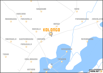 map of Kolongo