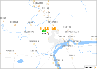 map of Kolongo