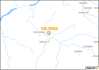 map of Kolongo