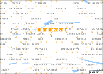 map of Kolonia Czernic