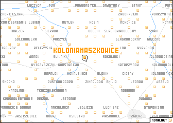 map of Kolonia Maszkowice