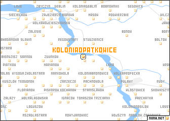 map of Kolonia Opatkowice