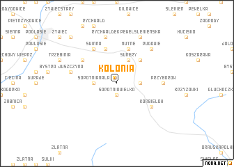 map of Kolonia