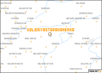 map of Koloniya Stara Kamenka