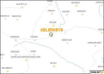 map of Kolonkaya