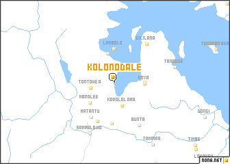 map of Kolonodale