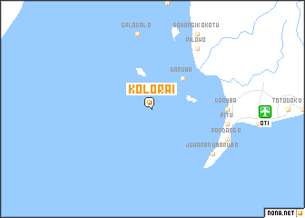 map of Kolorai